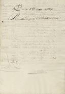 Conta da receita e despesa das quintas da Alegria, São Pedro e Portela de Sintra dada pelo feitor da casa de Marialva, Manuel do Nascimento.