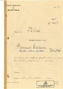 Construção de uma casa em Abrunhal, Fonte das Eiras, Idanha em nome de Manuel António de Melo, com o Processo OB nº 197/1924, com a licença de construção nº 159 de 19/05/1924.