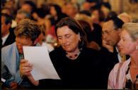 Concerto de Maria João Pires, Augustin Dumay, Gérard Caussé, Ariane Granjon e Jian Wang durante o Festival de Musica de Sintra, na sala da música do Palácio Nacional de Queluz.