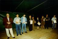 Dr.ª Maria João Raposo, técnica da Câmara Municipal de Sintra, na entrega de troféus e diplomas às coletividades do Concelho.