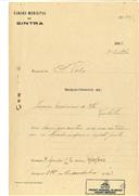 Construção de moradia em Algueirão, em nome de Joaquim Maximiano da Silva, com o Processo OB nº 541/1923, com a licença de construção nº 375 de 16 /10/1923.