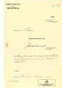 Construção de uma casa no Vale de São Martinho em Sintra em nome de João da Conceição, com o Processo OB nº 52/1923, com a licença de construção nº 37 de 07/02/1923.