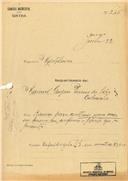 Construção de moradia em Montelavar em nome de Manuel Gaspar Pereira da Silva, com o Processo nº OB 246/1920, com a licença de construção nº 65 de 28/07/1920.