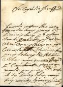 Carta dirigida a Custódio José Bandeira proveniente de Guilherme Bolarte Dique que se encontrava em Leiria.