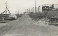 Bairro das Caixas de Previdência em Queluz aquando da construção das suas vias de acesso.