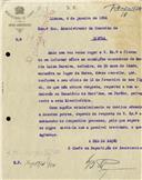 Ofício dirigido ao Administrador do Concelho de Sintra, proveniente do Chefe da Repartição de Assistência da Misericórdia de Lisboa, solicitando informações sobre a situação económica de Maria Luísa Saraiva, moradora no Cacém.