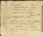 Pagamento do imposto de rendimento de foros de pomares, terras e vinhas referente ao ano de 1888.
