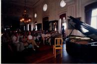 Concerto de Maria José Falcão, Aníbal Lima e Michel Gal durante o Festival de Musica de Sintra, no Palácio Nacional da Pena.