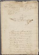 Feito cível de resíduos de testamento de Luísa Teresa, moradora em Assafora, cujo testamenteiro foi o seu marido Vicente João Governo, morador no mesmo lugar.