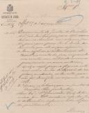 Ofício do Secretário Geral da Repartição Central do Governo Civil de Lisboa, Eduardo Segurado, ao Administrador do Concelho de Sintra, sobre o orçamento da Junta de Paroquia de S. João das Lampas, para o ano de 1889, o qual apresenta algumas duvidas.