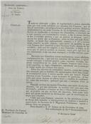 Circular dirigida ao presidente da Câmara Municipal de Belas proveniente de Olímpio Joaquim de Oliveira, secretário-geral do Governo Civil, referente ao mapa sobre os rendimentos e encargos dos concelhos.