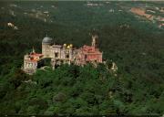 Vista aérea do Palácio Nacional da Pena