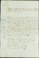 Certidão de óbito de António Nobre Pereira de Almeida falecido a 06 de junho de 1831 na Quinta do Vinagre. 