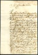 Carta dirigida a Custódio José Bandeira proveniente de Francisco Borja a propósito do cultivo de umas fazendas.