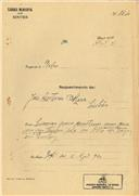 Construção de uma moradia no Alto da Várzea em Queluz em nome de José António Mira, com o Processo n.º OB 154/1920 com a licença de construção nº 208 de 11/11/1920.