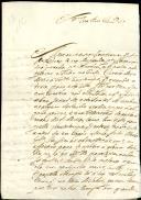 Carta dirigida a José Rodrigues Bandeira de António Bolarte Dique que se encontrava a estudar em Coimbra.