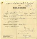 Registo de velocípede de marca London, com o nº 7211, em nome de Domingos Jorge Simões, morador em Morelena.