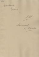 Livro de registo do lançamento dos quartos na Vila de Colares no ano de 1819.