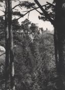 Vista parcial para o Castelo dos Mouros em Sintra.