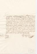 Recibo de pagamento de 17.980 réis de foro que o Marquês de Marialva pagou, por seu procurador Félix Pereira do Rego, por umas quintas em Marvila pertencentes ao Conde de Vila Nova.
