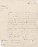 Circular do secretário geral do governo civil, Luís de Almeida Albuquerque, dirigida ao presidente da Câmara Municipal de Colares, solicitando que se proceda à aprovação superior das contas do concelho relativas ao ano económico de 1851-1852.