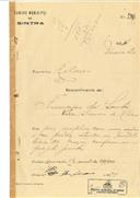 Ampliação de moradia em Mindelo- Praia das Maçãs, em nome de Francisco dos Santos, com o Processo OB nº 233/1924, com a licença de construção nº 172 de 28 /05 /1924.