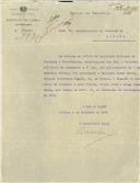 Ofício dirigido ao Administrador do Concelho de Sintra, proveniente do Secretário Geral do Governo Civil do Distrito de Lisboa, comunicando que foi autorizada a Honorata Gomes Baeta, moradora em Sintra, a isenção de horário de trabalho e seus filhos, Artur, José e Diogo Lopes Baeta.