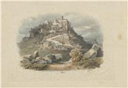 Pena [Material gráfico] / <span class="hilite">Celestine Brelaz</span>. – Lisboa : Manuel Luís da Costa, 1840. – 1 litografia : papel, col. ; 24 x 34 cm.