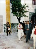 Receção ao Primeiro Ministro de Marrocos e sua comitiva no Palácio Nacional de Sintra, com a presença do Presidente da Câmara Municipal de Sintra, Dr. Fernando Reboredo Seara, durante a sua visita a Sintra.