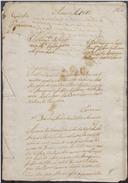 Feito cível de conta de testamento de Antónia Maria, moradora em Algueirão, cujo testamenteiro foi o seu filho Joaquim, morador no lugar do Beco termo da vila de Sintra.