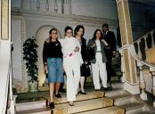 Receção ao Primeiro Ministro de Marrocos e sua comitiva no Palácio de Seteais durante a sua visita a Sintra.