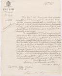 Circular do Secretário Geral do Governo Civil de Lisboa, Eduardo Segurado, ao Administrador do Concelho de Sintra, enviando um exemplar do decreto sobre a distribuição do contingente militar, e um exemplar da tabela de distribuição feita pela Junta Geral do Distrito.