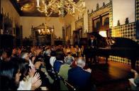 Público a assistir ao concerto de Jorge Moyano, no Palácio Nacional de Sintra, durante o Festival de Música de Sintra.