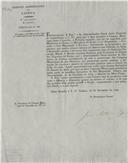Circular dirigida ao presidente da Câmara Municipal de Belas proveniente de José António Lopes,  secretário geral do distrito administrativo, comunicando que devem desenvolver e incrementar o plantão de amoreiras, para a criação dos bichos da seda, para a industria da mesma.
