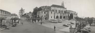 Fachada sul e oeste do Palácio Nacional de Sintra.