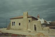 Construção do posto de turismo no Cabo da Roca.