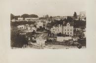 Vista parcial de Sintra com a capela de São Sebastião.