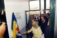Inauguração da Esquadra da G.N.R. em Casal de Cambra, com a presença do Ministro da Administração Interna, Dr. Jorge Coelho e da Presidente da Câmara Municipal de Sintra, Drª Edite Estrela.