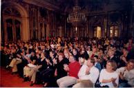 Concerto  com a Orquestra de Câmara Escocesa, durante o festival de música de Sintra, na sala de música do Palácio Nacional de Queluz.