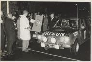 Partida de uma prova noturna do Rally das Camélias na Volta do Duche em Sintra.