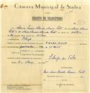 Registo de velocípede com o nº 7742, em nome de Maria Luísa Mendes Moreira Pinto, moradora em Sabugo.