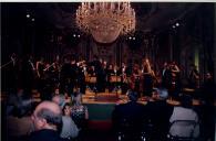 Concerto da Orquestra Gulbenkian com Pedro Burmester durante o Festival de Musica de Sintra, na sala da música do Palácio Nacional de Queluz.