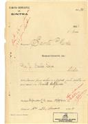 Construção de ampliação de moradia em Monte Estefânia, em nome de Dr J. Bastos Lopes, com o Processo OB nº 196/1924, com a licença de construção nº 164 de 23 /05 /1924.