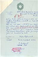Registo de velocípede com o nº 7735, em nome de Carlos Alberto da Conceição Marques, morador em Rua Dr. Leão de Oliveira nº 1, São Pedro de Sintra.