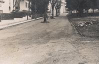 Reparação de arruamentos na Rua das Flores em Sintra.