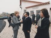 Vereador Cardoso Martins da C.M.S. em visita ao Cabo da Roca.