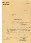 Construção de moradia em Montelavar em nome de Serafim Batista Cavalheiro, com o Processo nº OB 295/1922, com a licença de construção nº 320 de 03/10/1922.