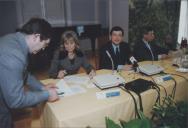 Assinatura de protocolos com Associações do Concelho de Sintra na sala da Nau do Palácio Valenças.