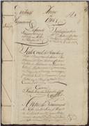 Feito cível de resíduos entre partes do qual foi réu o padre António Caetano Furtado de Mendonça, morador em Mafra como testamenteiro de Joaquim Simões de Mafra.