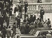 Emílio Garrastazu Médici, Presidente do Brasil, durante uma visita ao Palácio Nacional de Sintra.